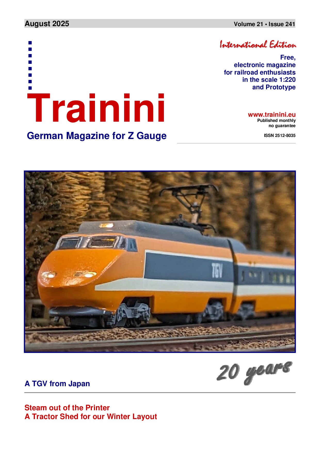 Trainini 2025-08