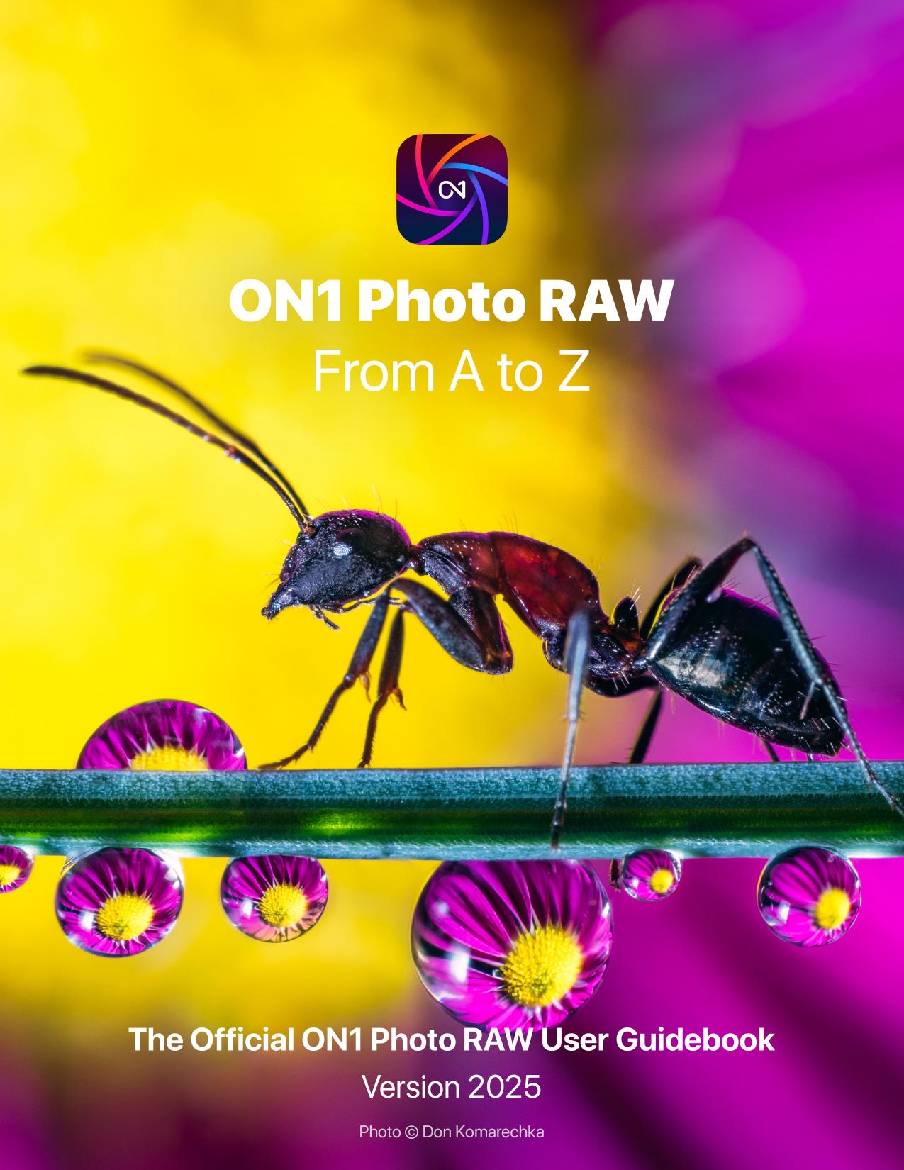 ON1 Photo RAW 2025 User Guide