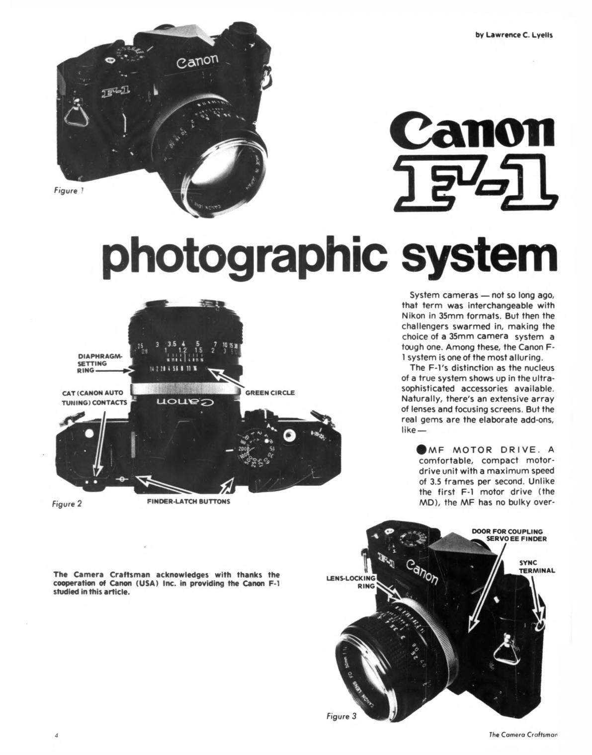 Canon F1