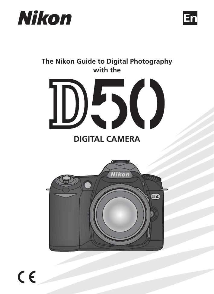 Nikon D50 Digital Camera Manual