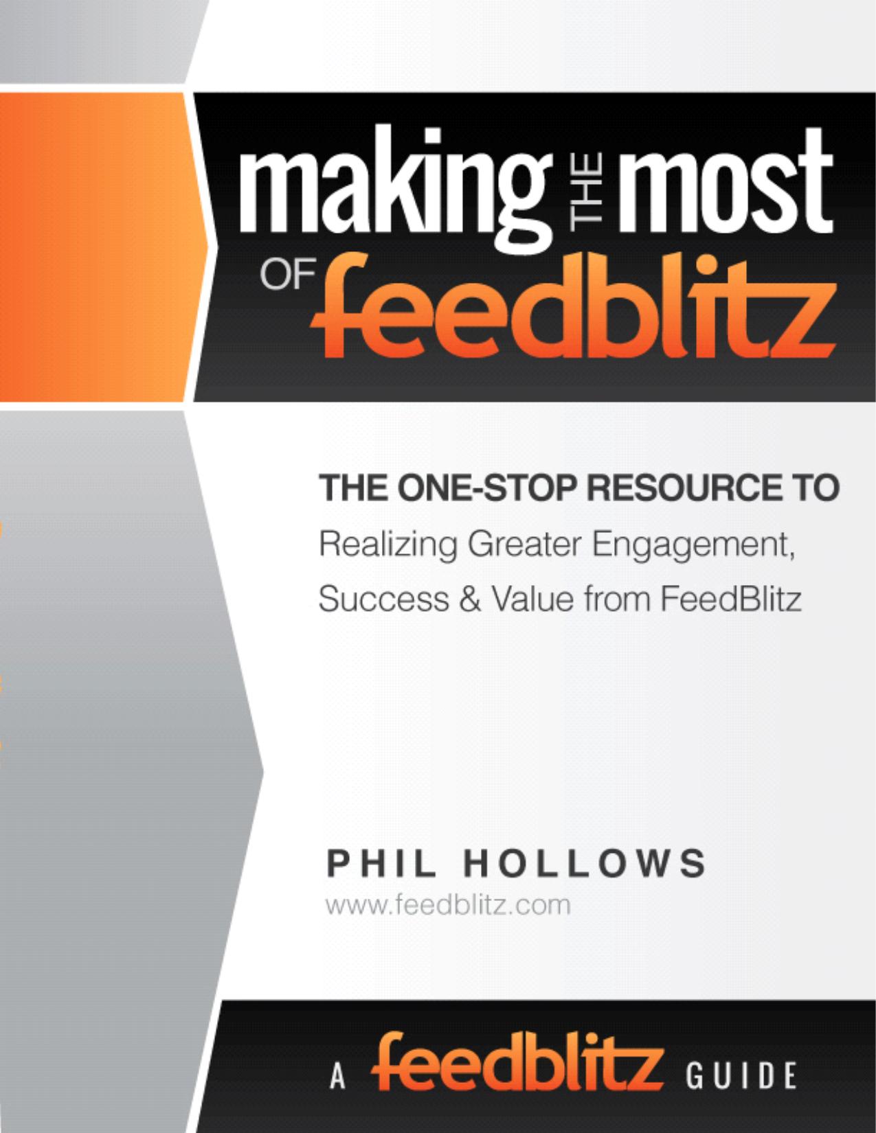 Making the Most of FeedBlitz