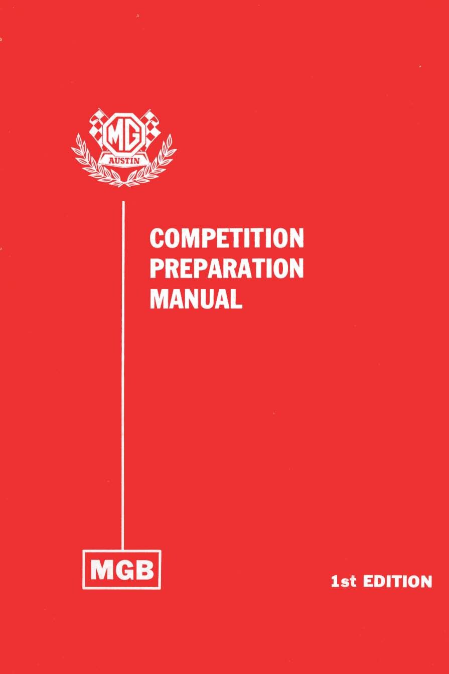 MGB Competition Preparation Manual