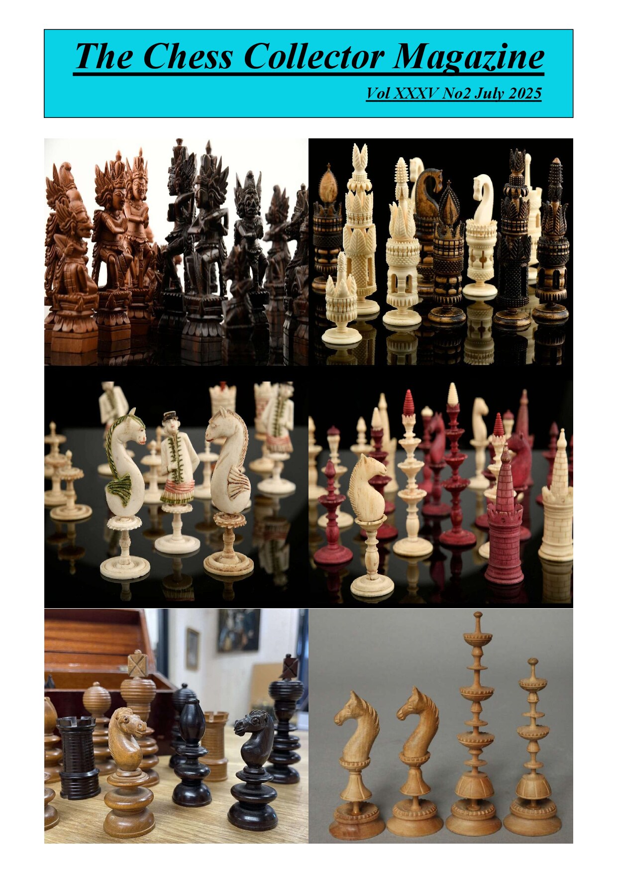 Chess Collector Magazine 202507 - Vol XXXV No2