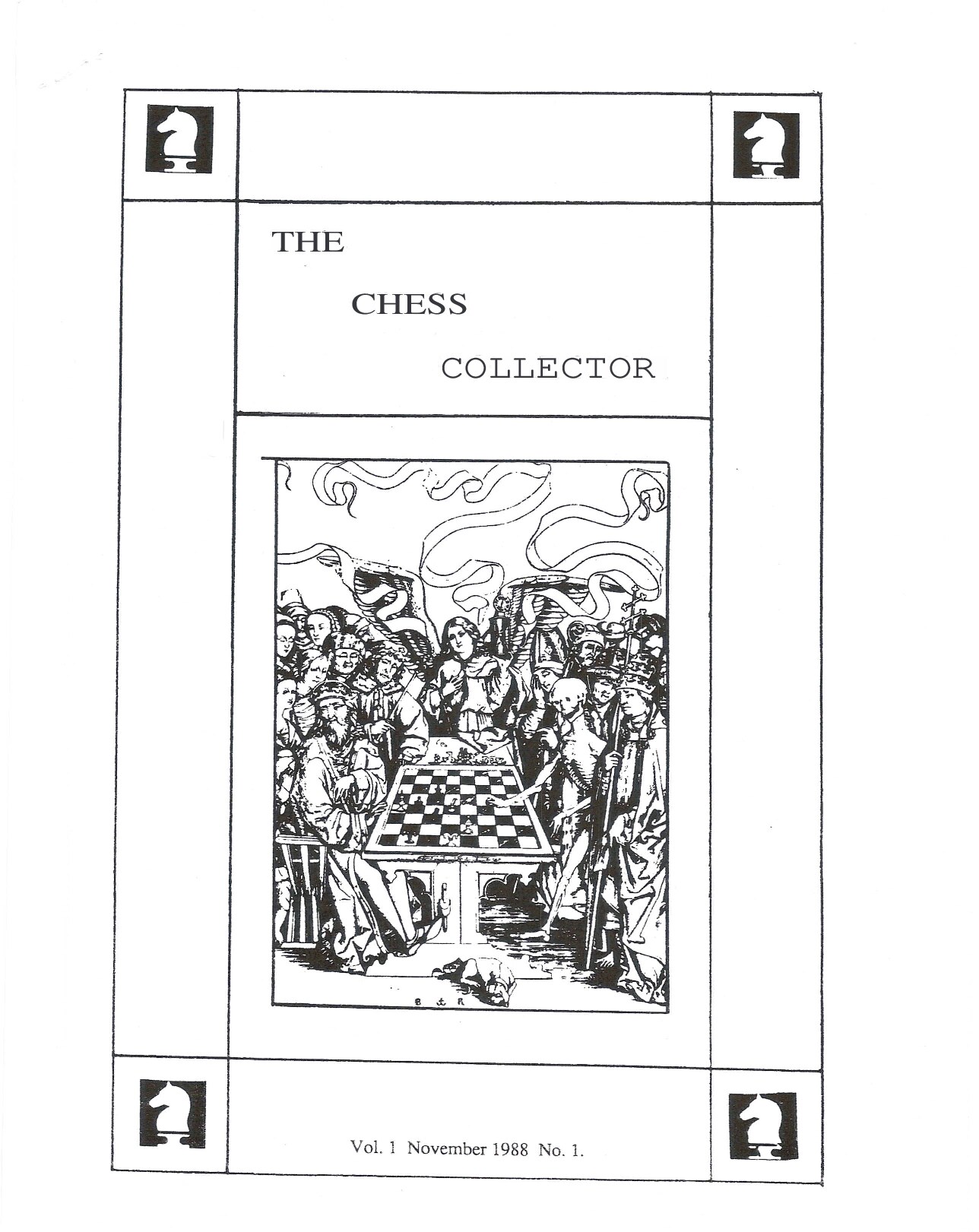 Chess Collector Magazine 198811 - vol1 no1