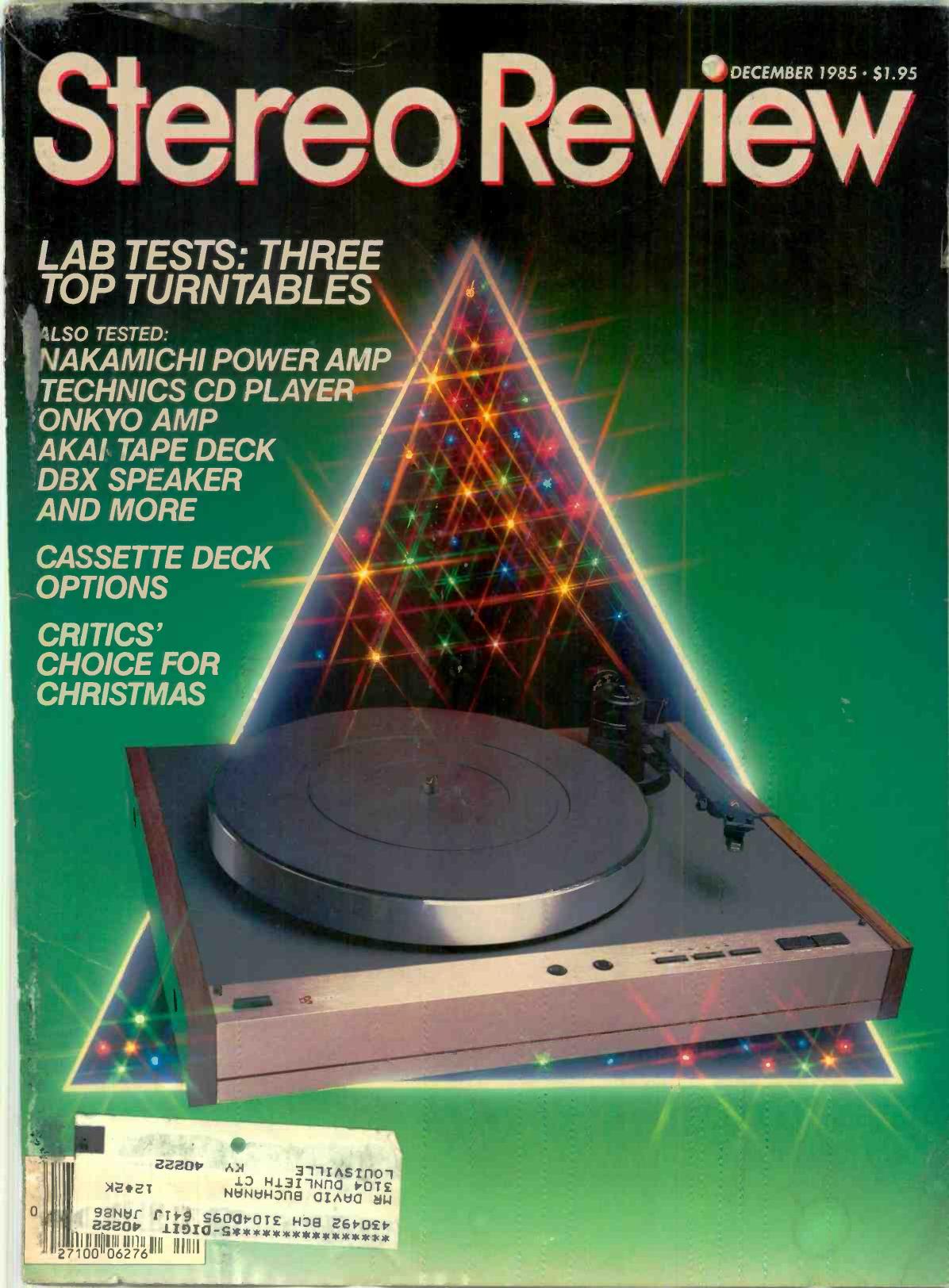 Hi-Fi Stereo Review 1985-12