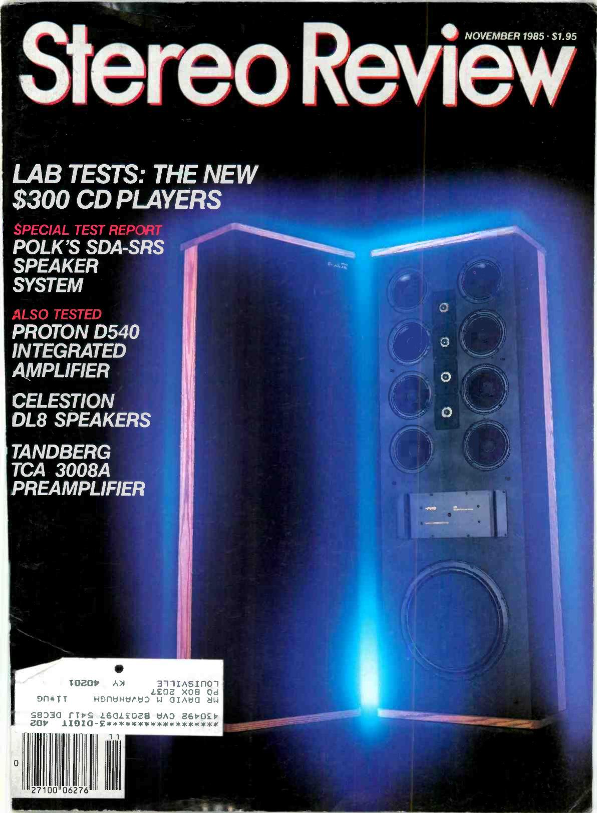 Hi-Fi Stereo Review 1985-11