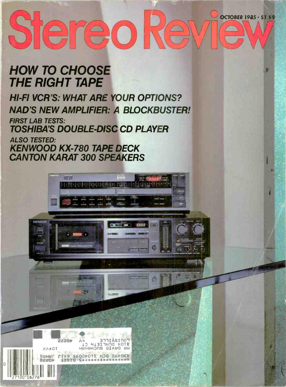 Hi-Fi Stereo Review 1985-10