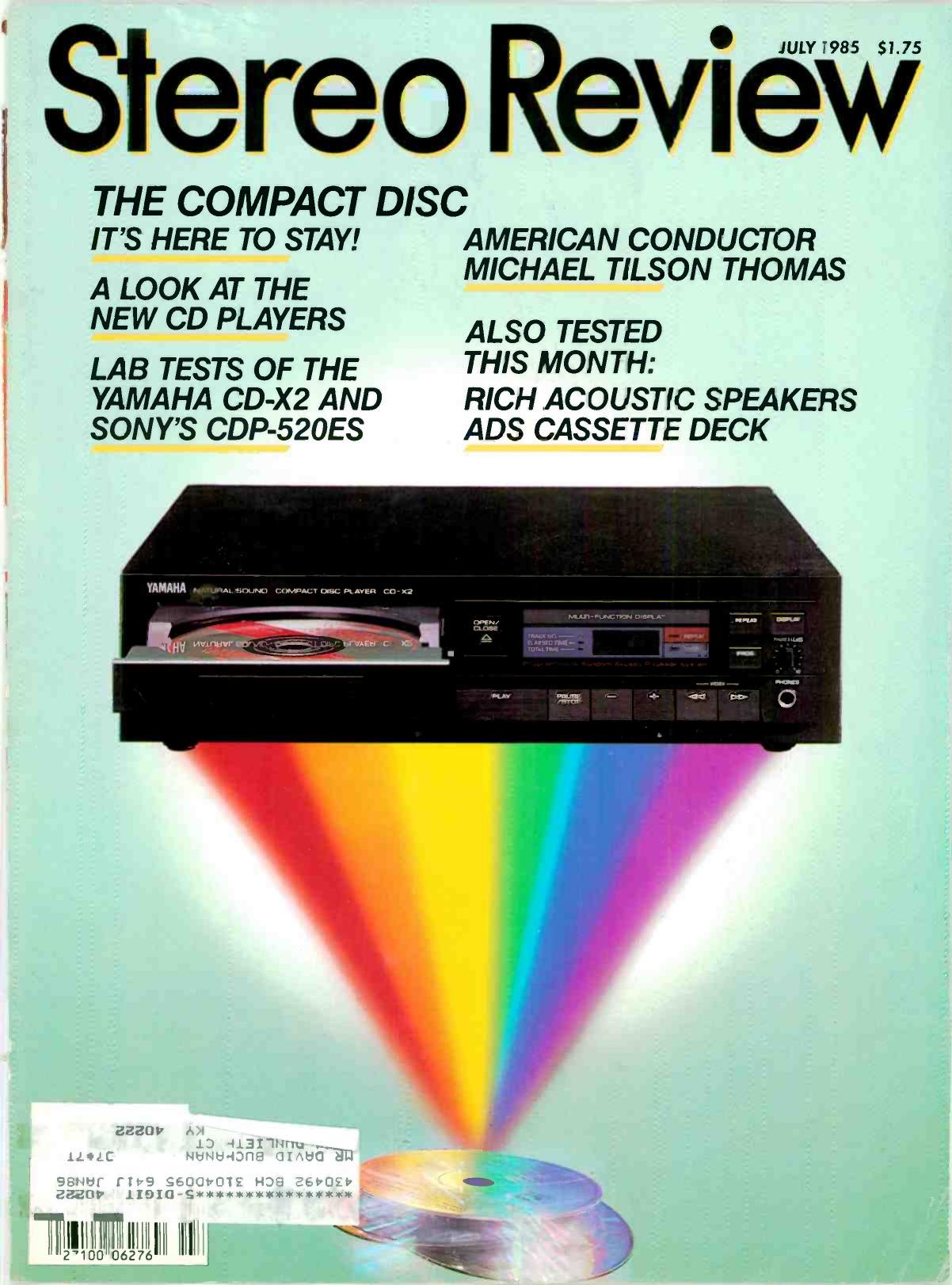 Hi-Fi Stereo Review 1985-07