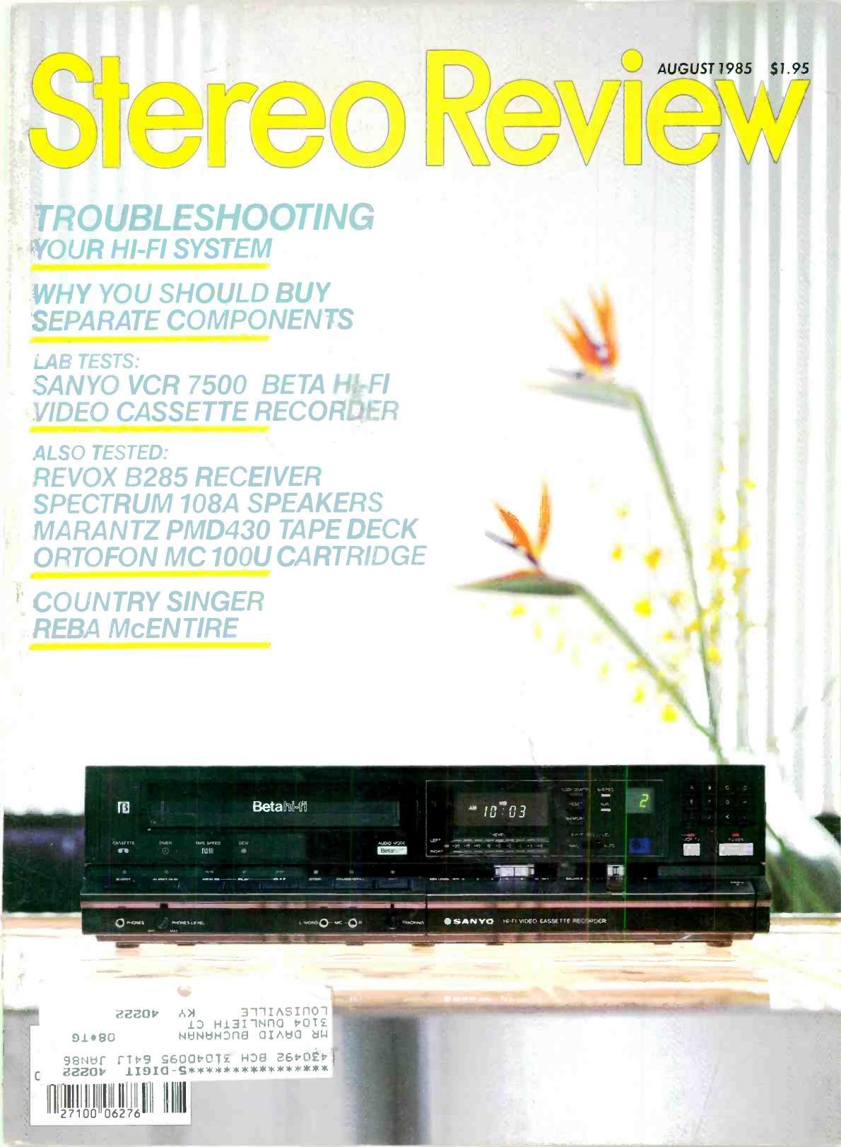 Hi-Fi Stereo Review 1985-08