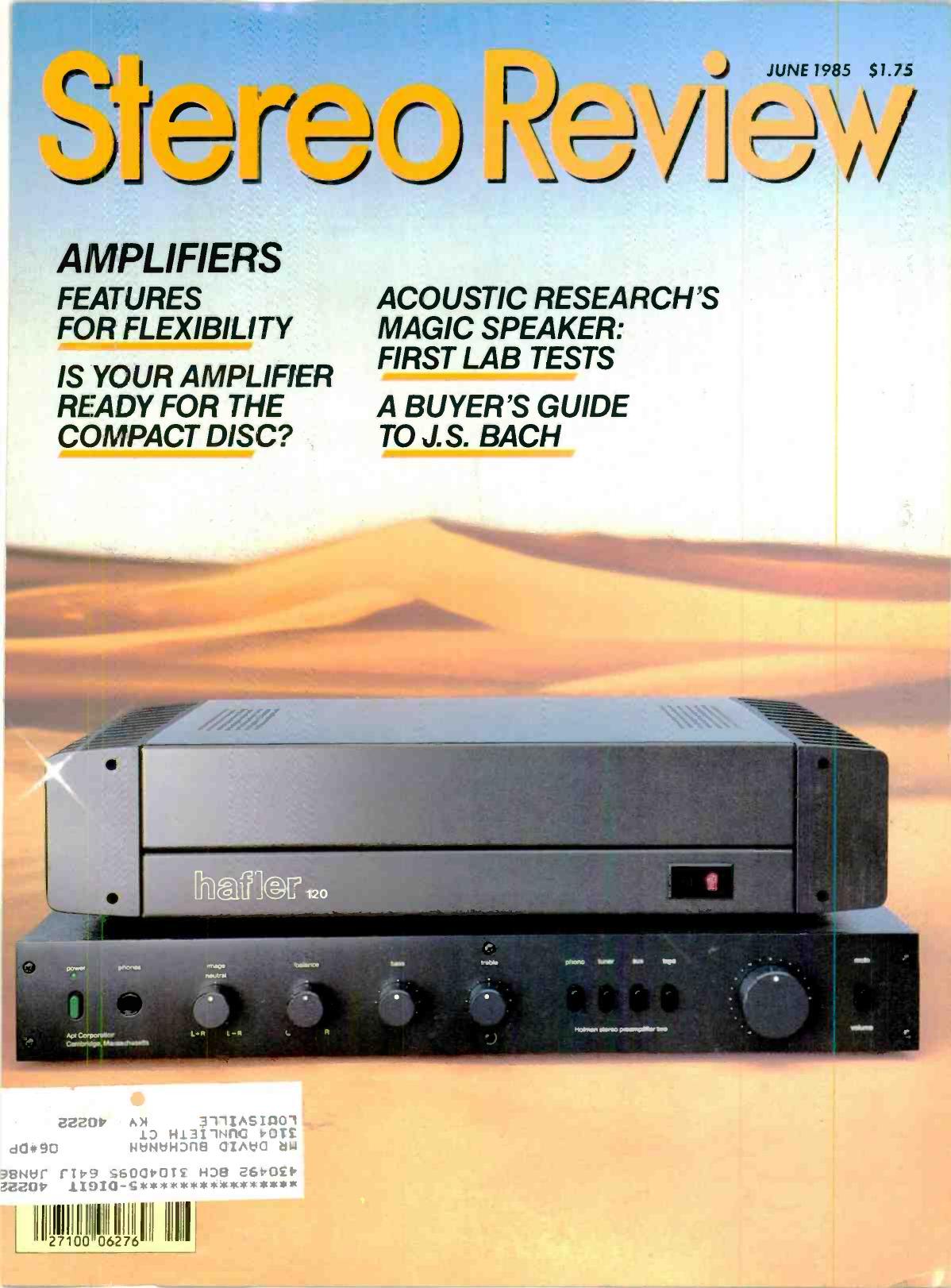Hi-Fi Stereo Review 1985-06